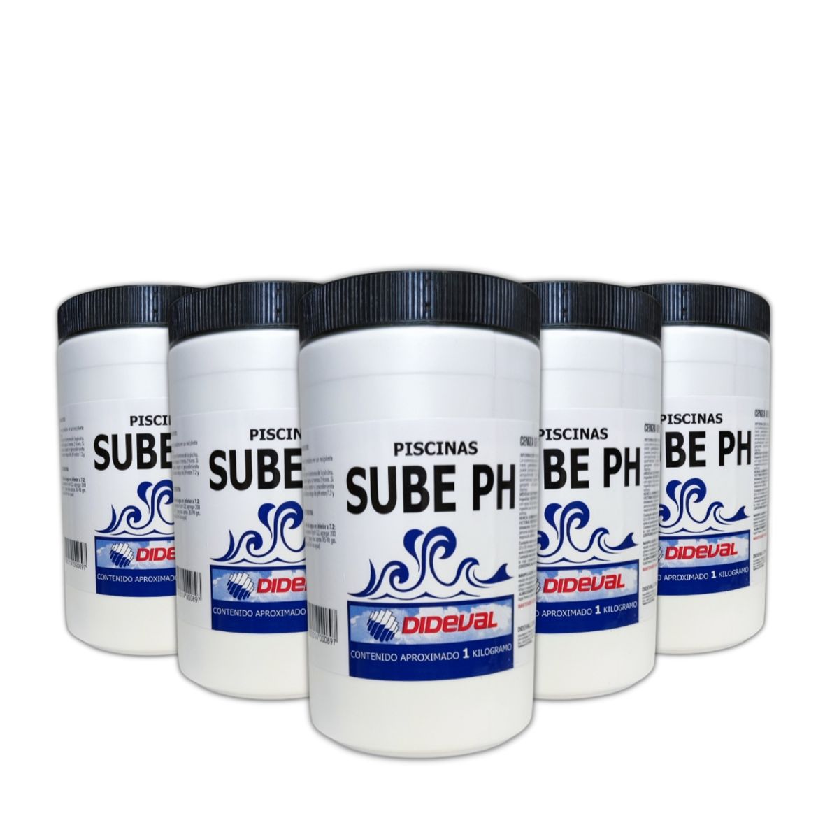 DIDEVAL - Kit Piscina Sube Ph 5 Kg Dideval