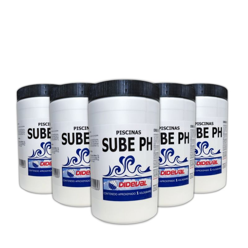 DIDEVAL - Kit Piscina Sube Ph 5 Kg