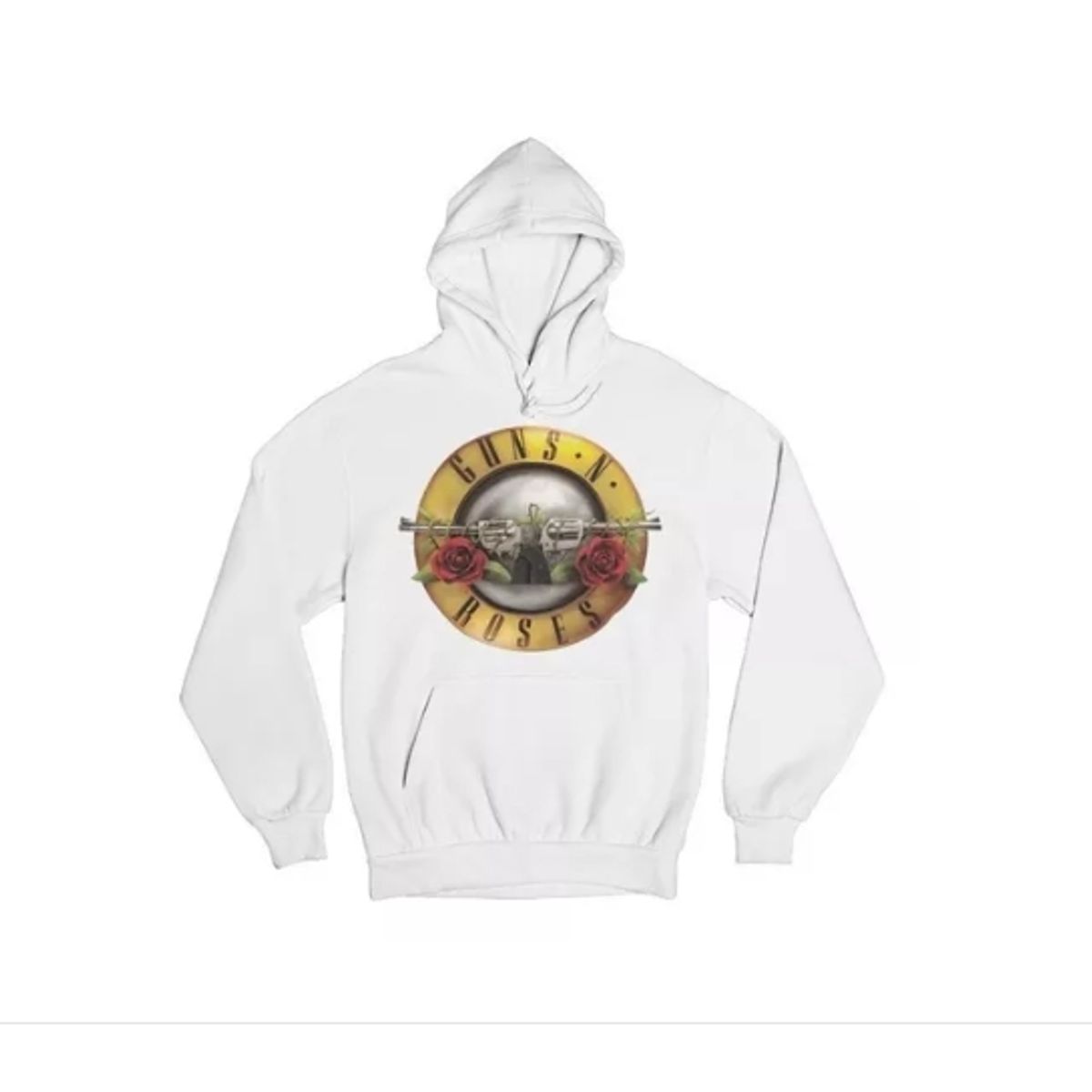GENERICO - Poleron Unisex Guns N´ Roses Rock Musica Logo