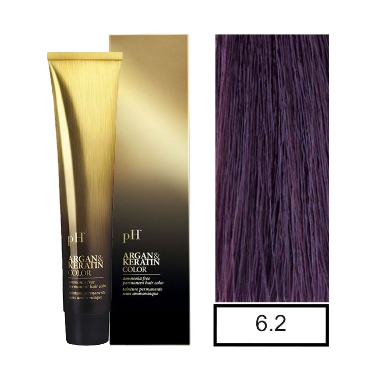 PH - Ph Tinte Permanente Sin Amoníaco 6.2  más  Oxidante