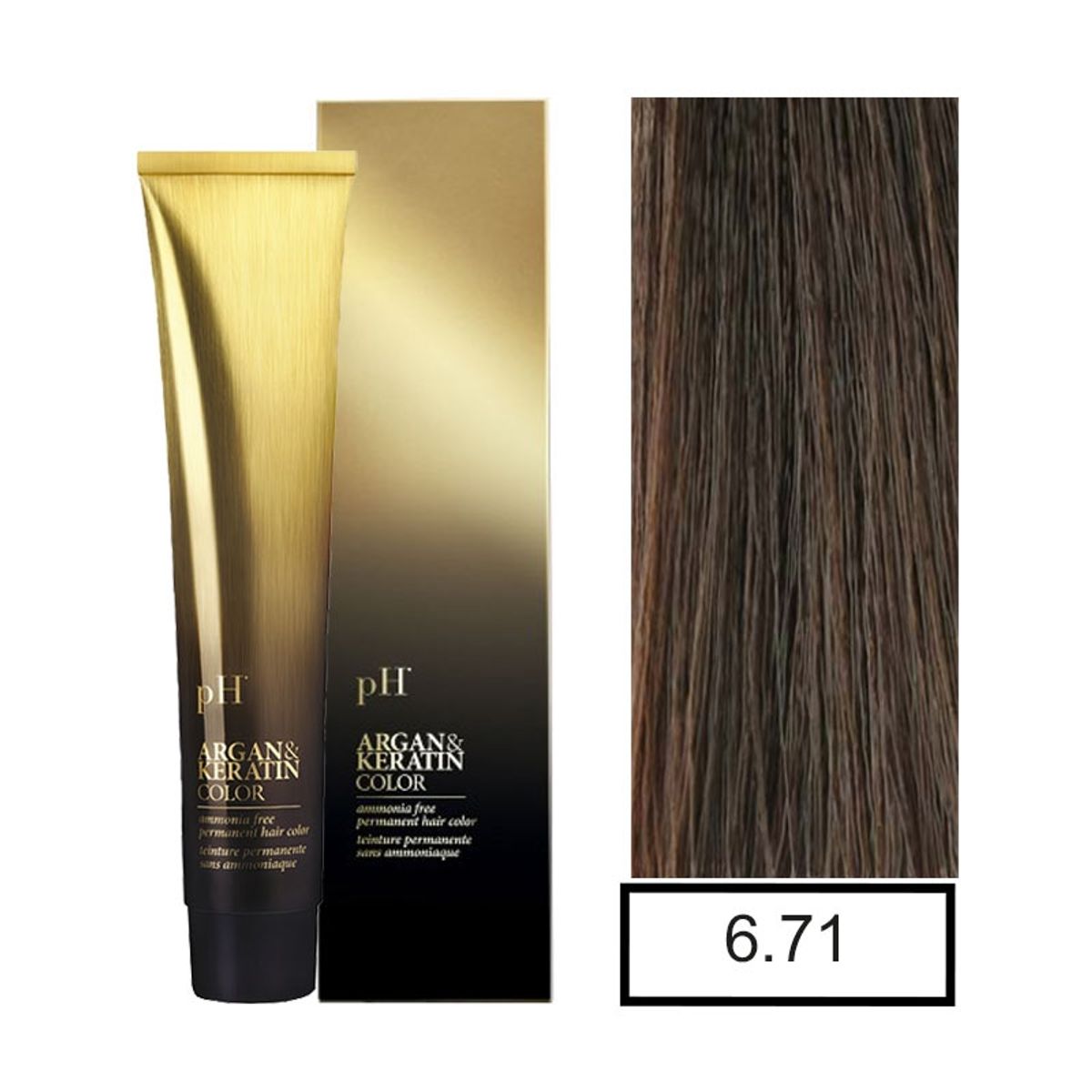 PH - Ph Tinte Permanente Sin Amoníaco 6.71  más  Oxidante