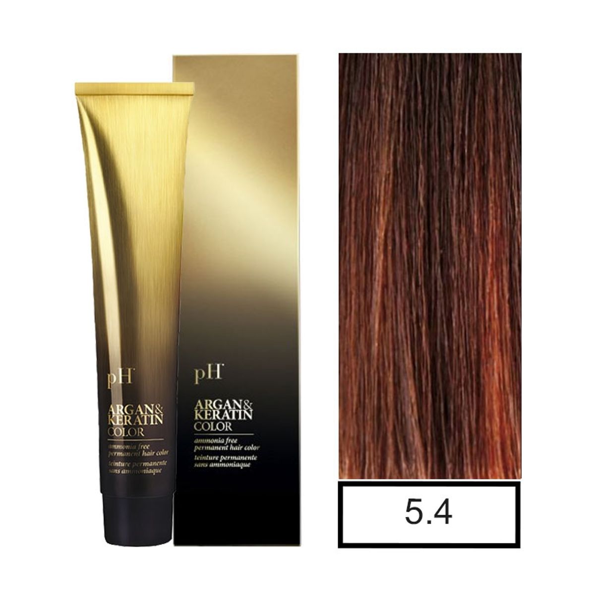 PH - Ph Tinte Permanente Sin Amoníaco 5.4  más  Oxidante
