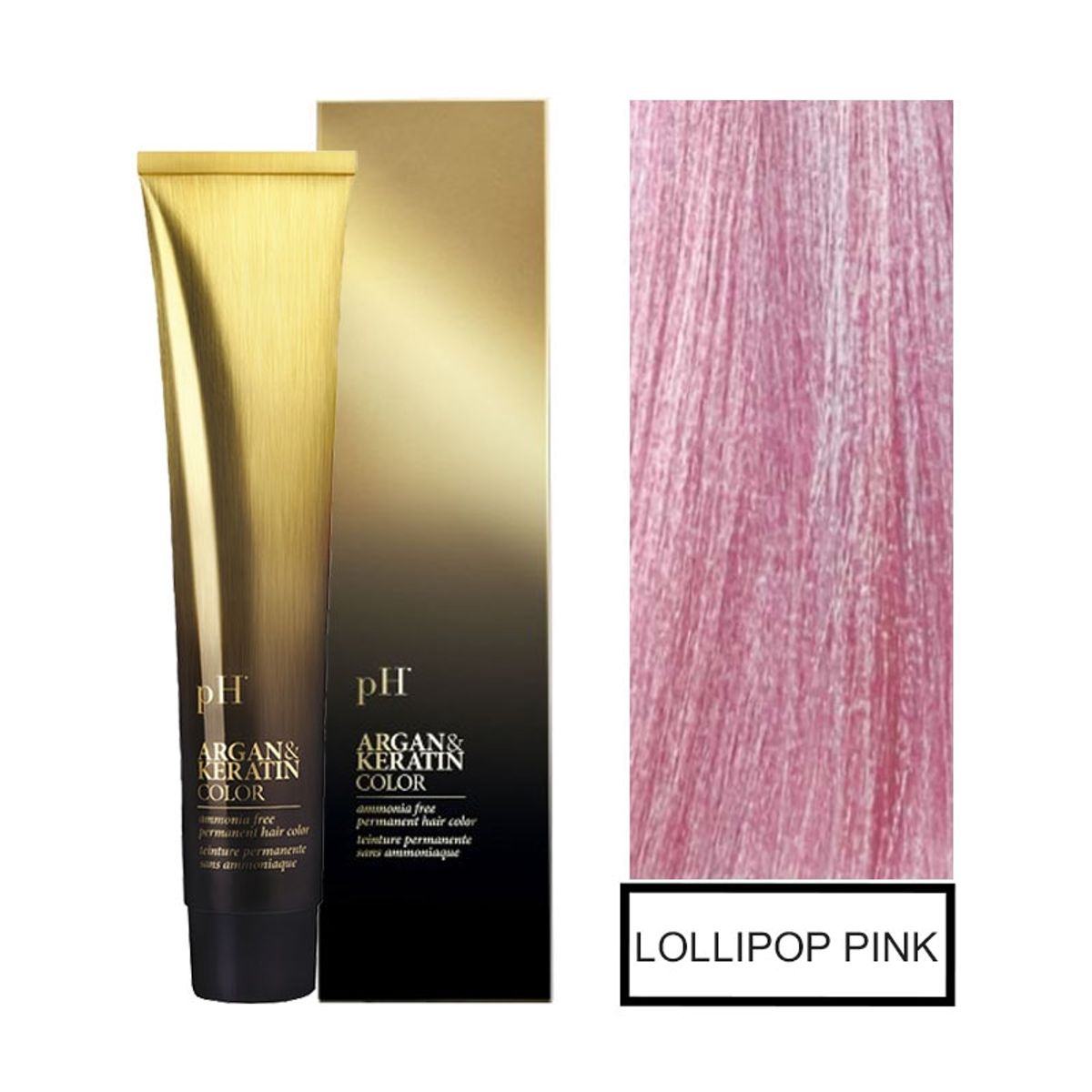 PH - Ph Tinte Permanente Sin Amoníaco Pink  más  Oxidante