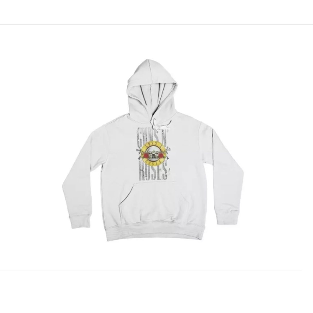 GENERICO - Poleron Unisex Guns N Roses Banda Rock Letra Estampado Invierno