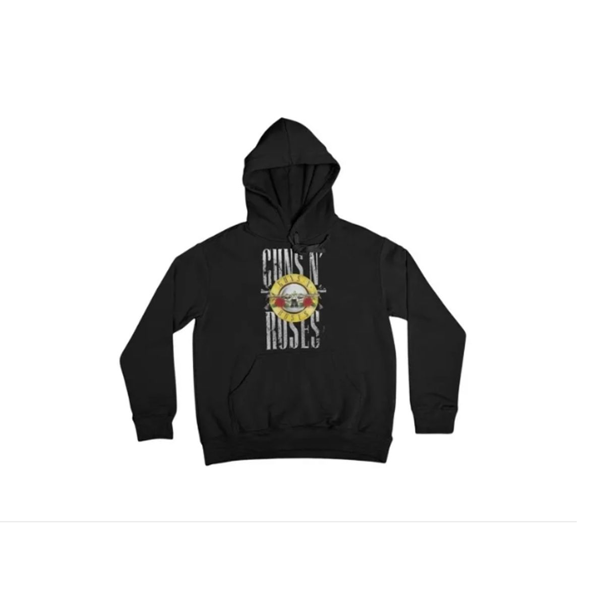 GENERICO - Poleron Unisex Guns N Roses Banda Rock Letra Estampado Invierno