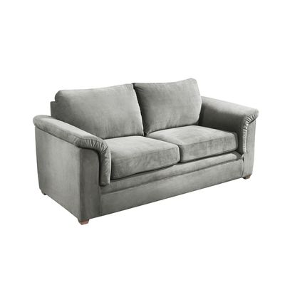 Imagen 2 del producto Sofá Ancona 2 Cuerpos Tela Velvet Gris