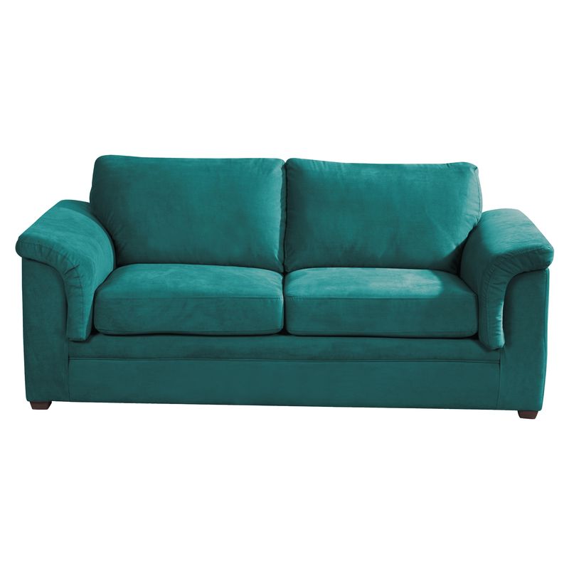 LATAM HOME - Sofá Latam Home Ancona 3 Cuerpos Turquesa