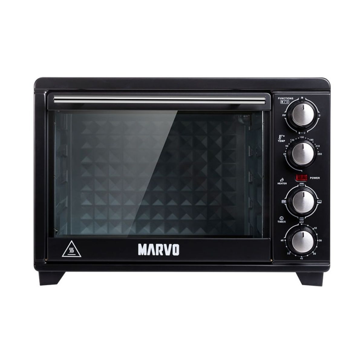 GENERICO - HORNO ELECTRICO 36 LITROS, 1500W ESTÁTICO.