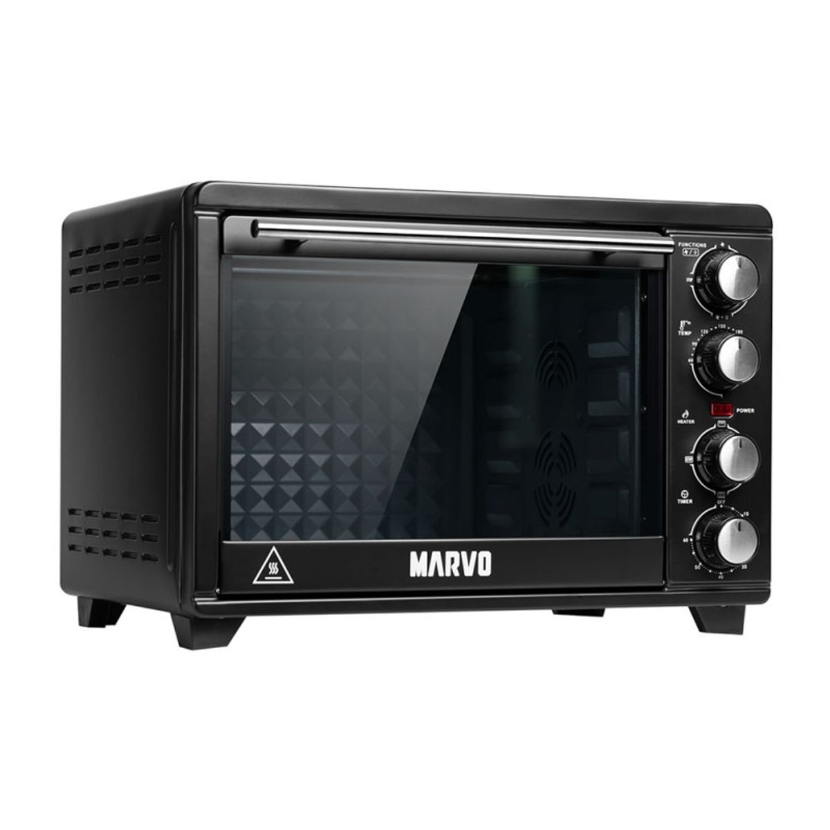 GENERICO - HORNO ELECTRICO 36 LITROS, 1500W ESTÁTICO.