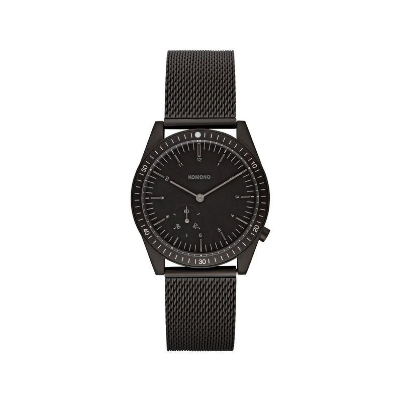 KOMONO - Reloj Análogo Unisex Ray Legacy Mesh Black