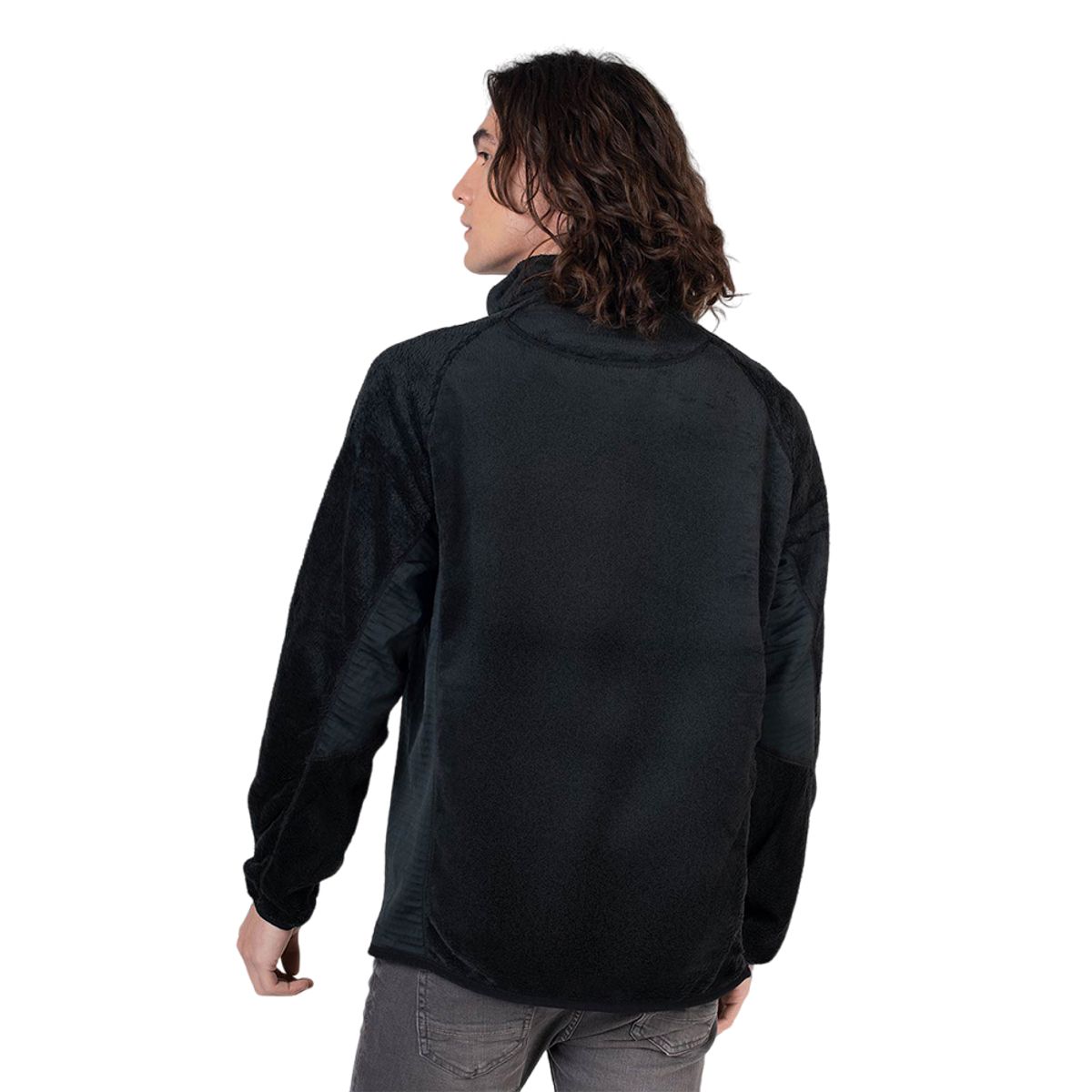 LENGA - Micropolar Sherpa Hombre Furry Grey Lenga