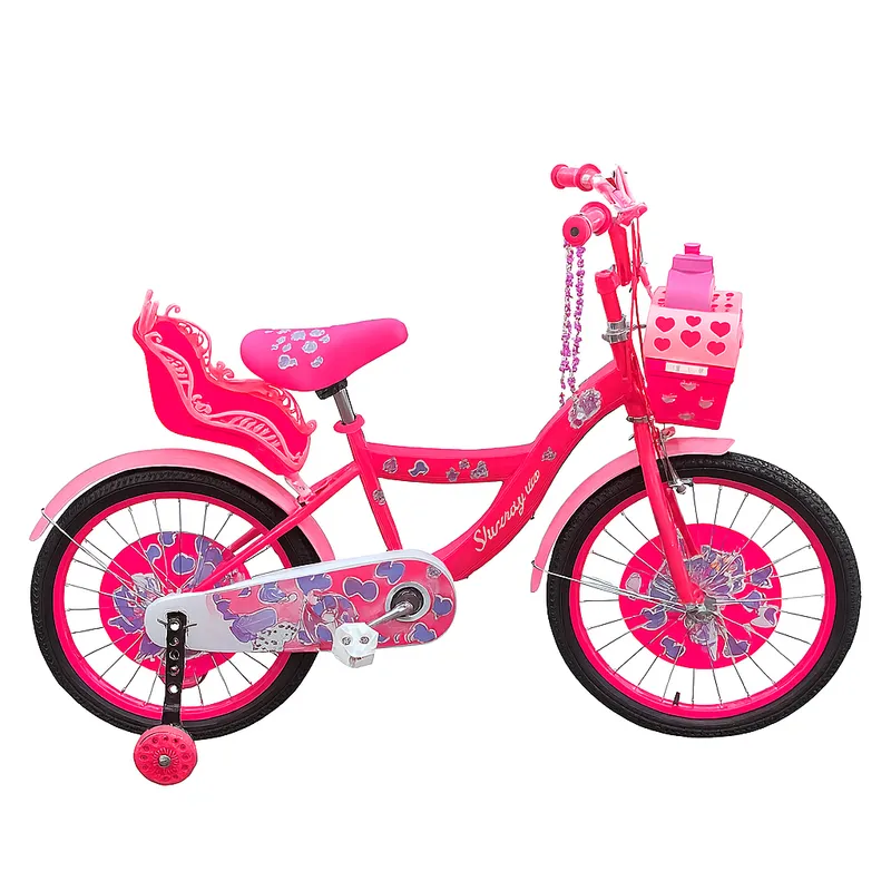 GENERICO - Bicicleta Infantil Fucsia Bike Aro 20 Niña Cod 108