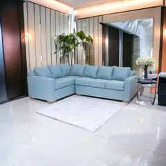 MUEBLES AMERICA - Seccional New Star Lino Sidelli Azul Claro