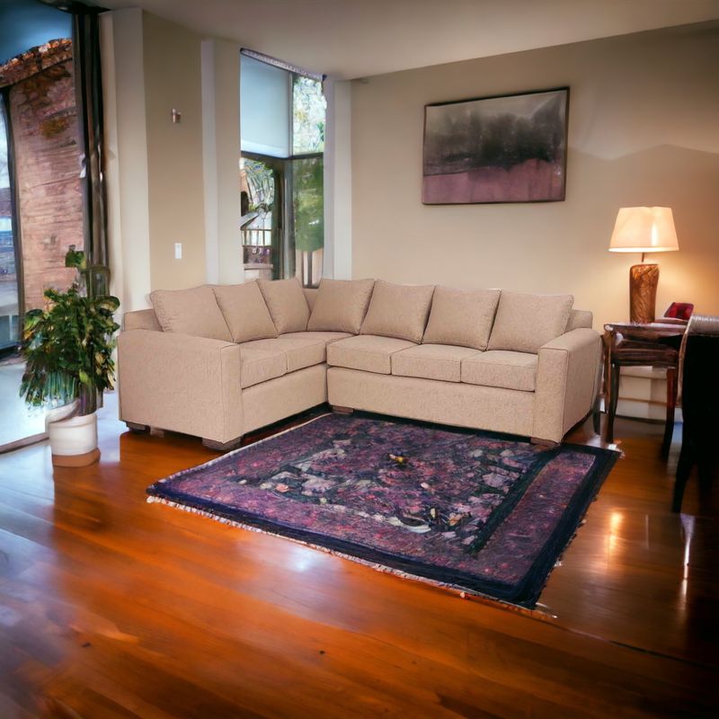 MUEBLES AMERICA - Seccional New Star Lino Sidelli Beige