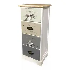 SORENTO - Mueble De Madera. 4 Cajones. Nuevo - S0041
