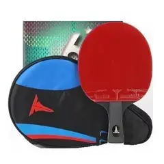TIBOX - Raqueta Thibar 6 Estilo Lapicero Profesional Tenis de Mesa