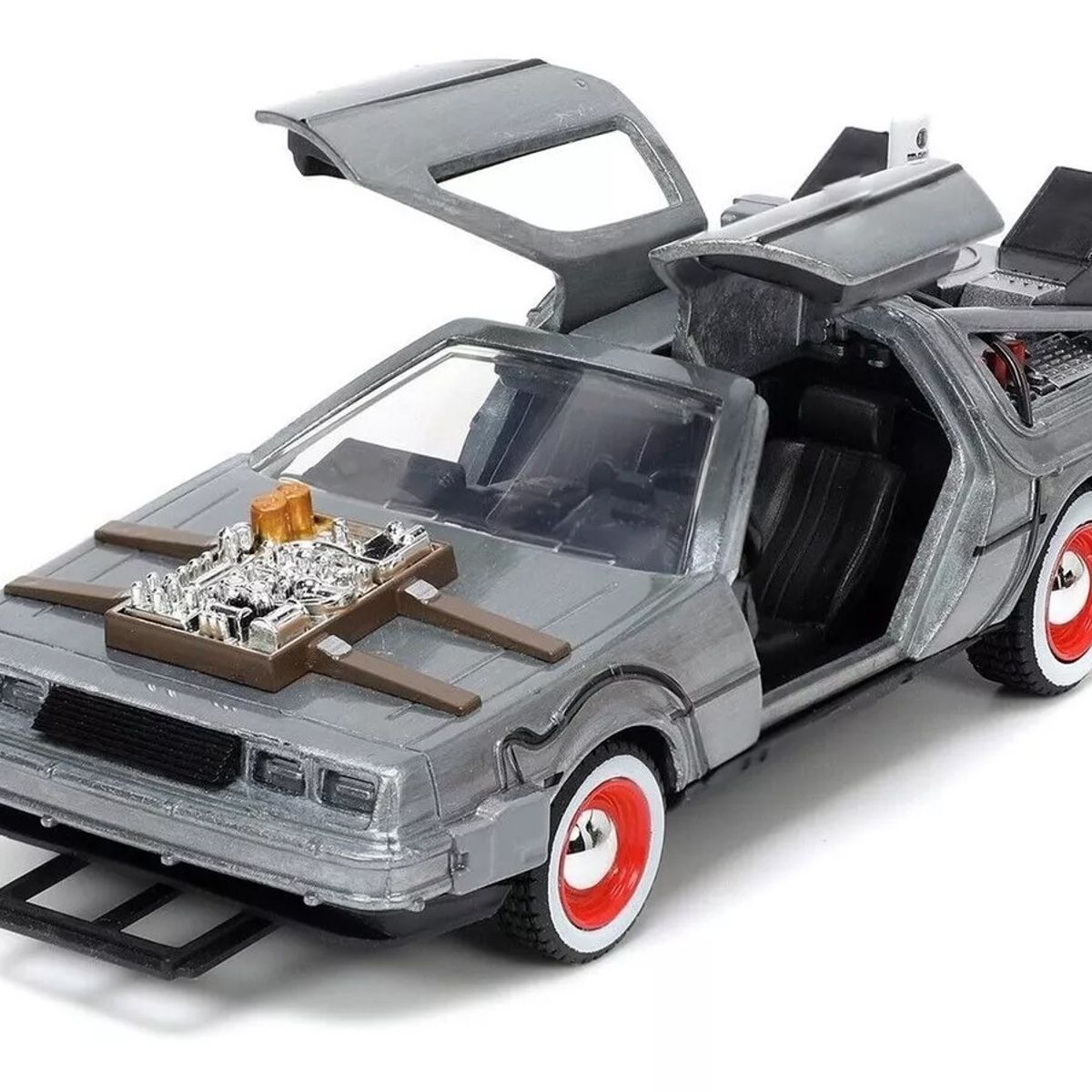 JADA TOYS - Auto Jada Delorean Volver Al Futuro Ill Machine 1:32 # 32290
