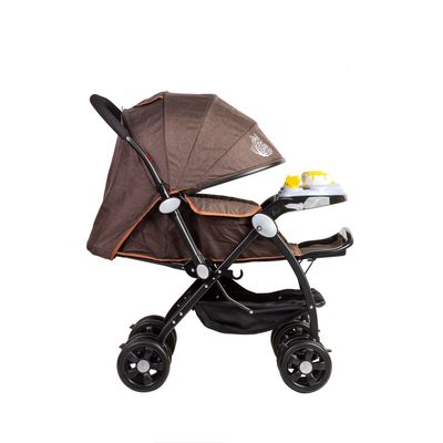 Imagen 2 del producto Coche cuna con cambio de manillar con juguete musical kaki