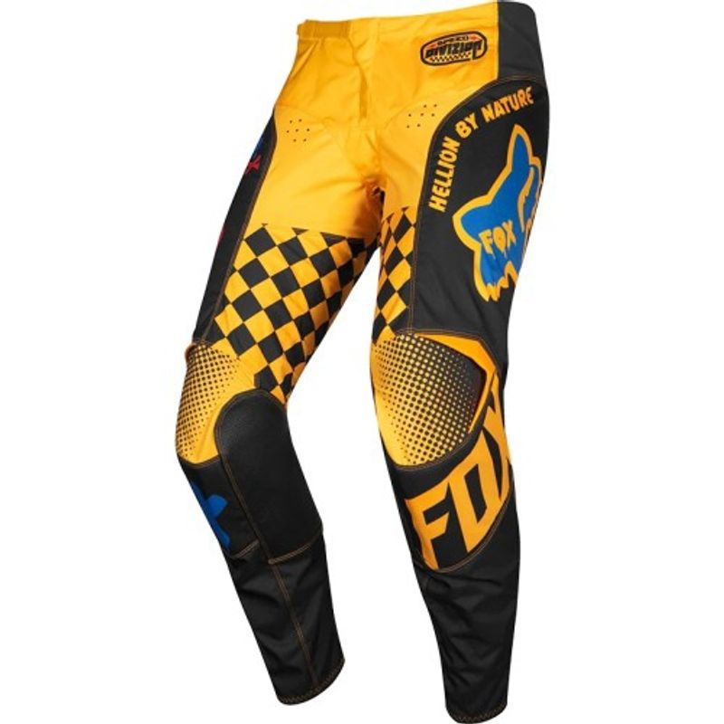 FOX RACING - Pantalón Niño FOX RACING 180 Czar Amarillo