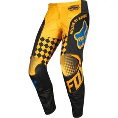 FOX RACING - Pantalón Niño 180 Czar Amarillo