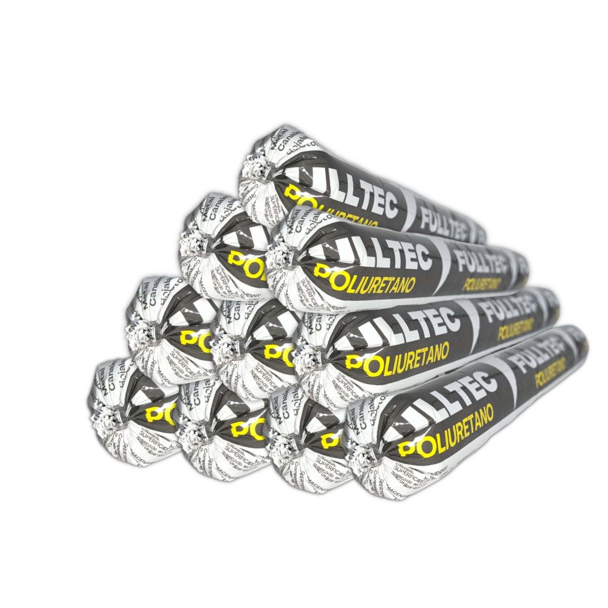 FULLTEC - Sello Poliuretano Gris Fulltec 10und
