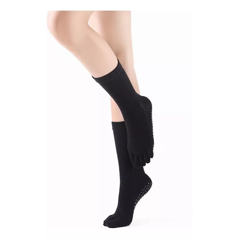 EVERSO - 6 pares Calcetines Yoga Con Dedos Antideslizantes Deporte