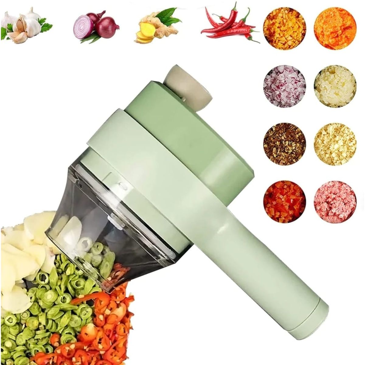 GENERICO - picadora de fruta y verduras electrico multifuncional usb