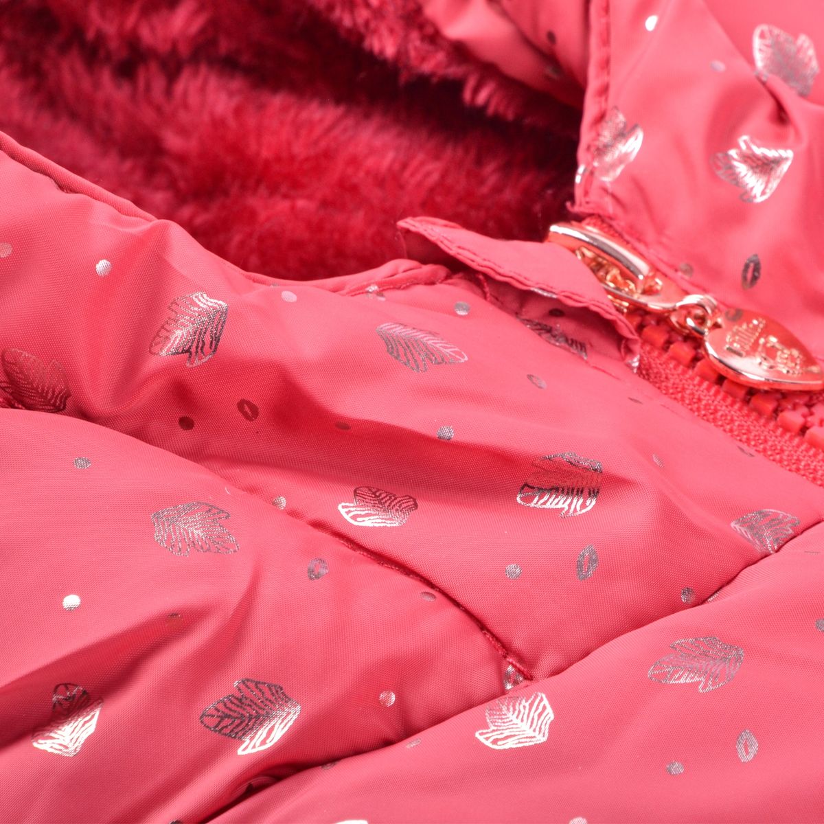 PILLIN - Parka Bebé Niña Guinda Pillin PILLIN