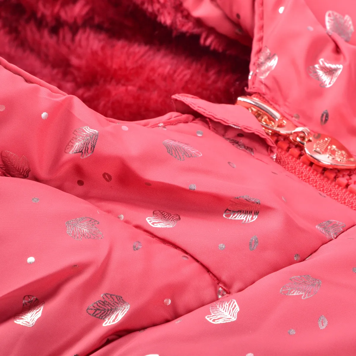 PILLIN - Parka Bebé Niña Guinda Pillin PILLIN