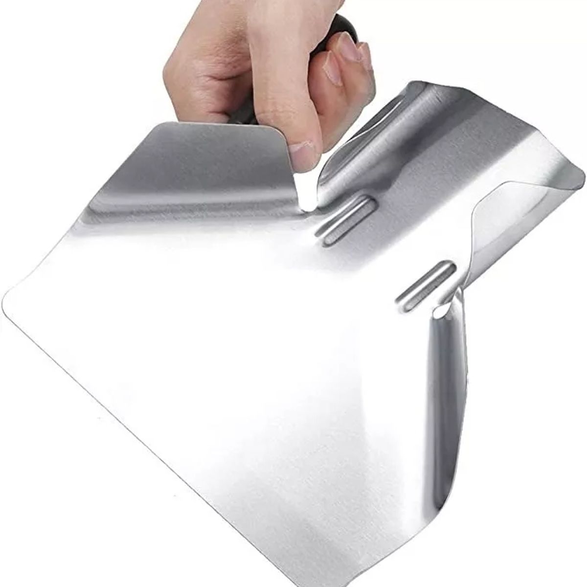 KUANGYE - Pala De Acero Inoxidable Para Papas Fritas Con Asa