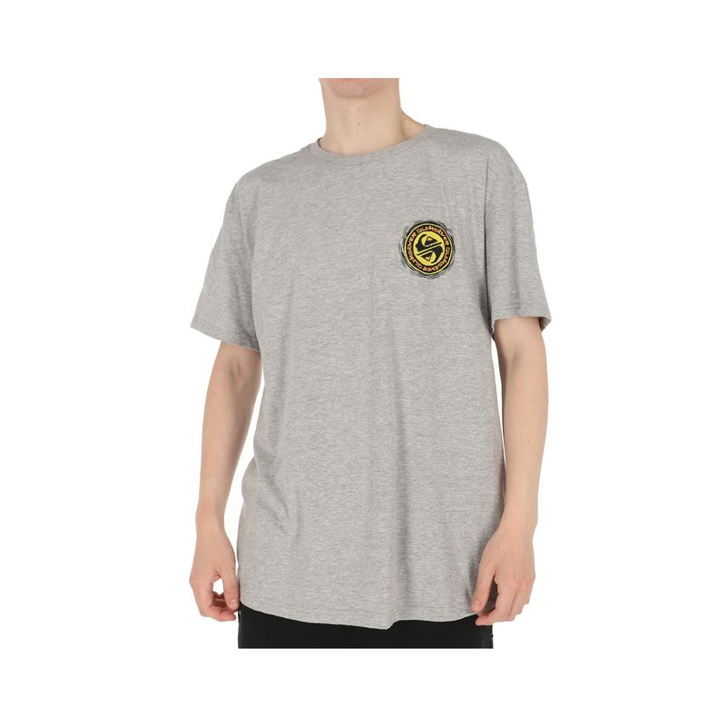 QUIKSILVER - Polera Quiksilver Good Vibration Hombre Athletic Heather