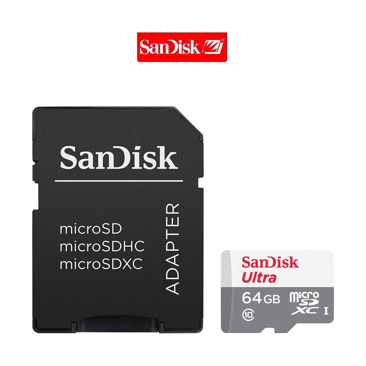 SANDISK - Memoria Microsd Sandisk Ultra 64Gb