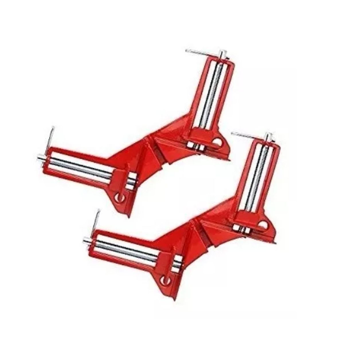 OFERTABKN - Pack 8 Prensas Esquinera Escuadra Sargento Para Unir Madera.