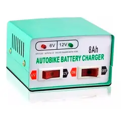 OFERTABKN - Cargador De Bateria Para Autos Y Motos 12v 6v - 8ah