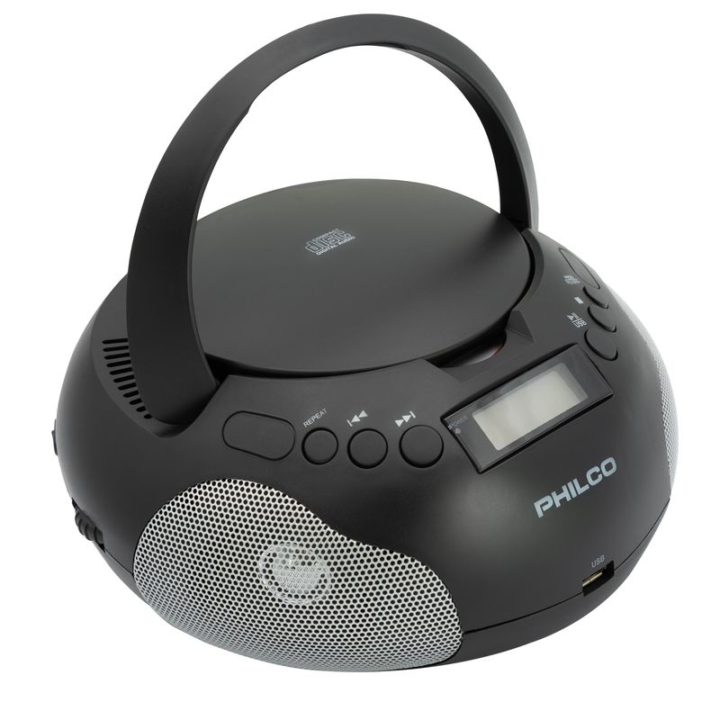 PHILCO - Radio Portátil Boombox Stereo Sound Bluetooth cd mp3 Philco PJB1007B