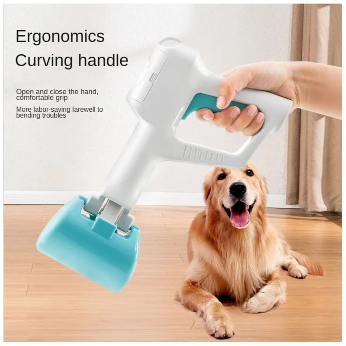 OEM - RECOGEDOR DE EXCREMENTO DE MASCOTAS ECOLOGICO CON BOLSAS