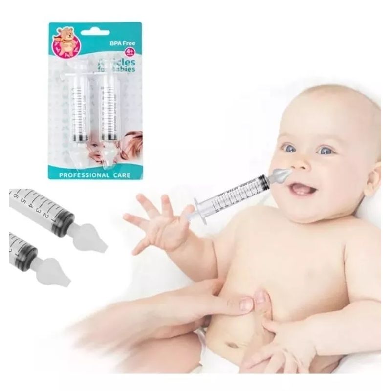 GENERICO - Limpiador De Nariz - Lavado Nasal Bebe -2un - Blanco