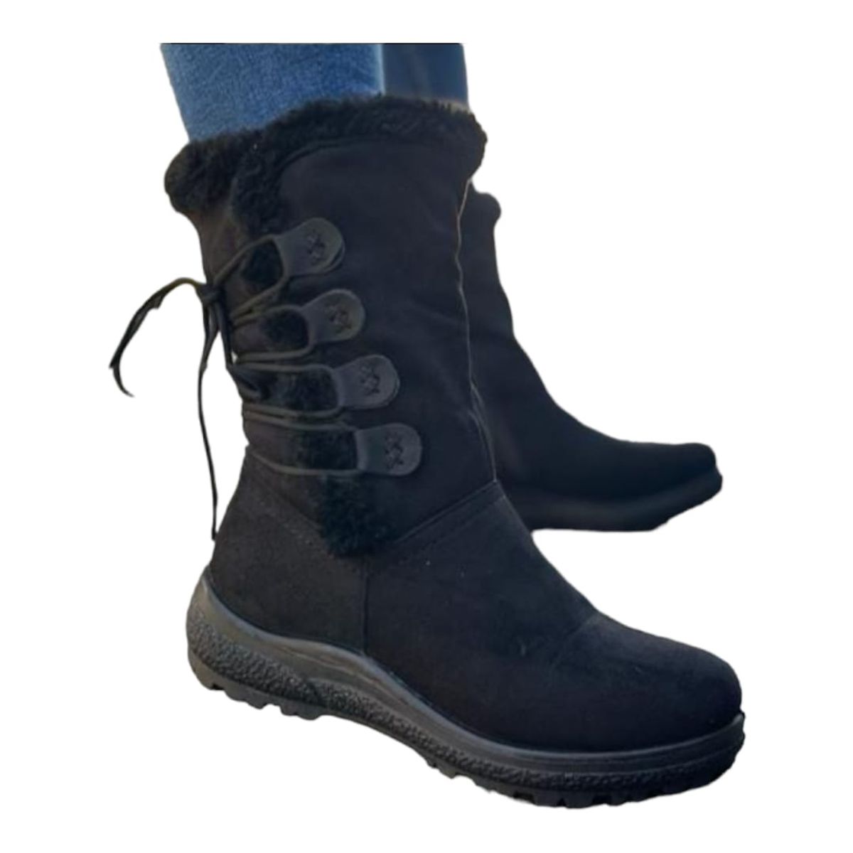 DREATO - Botas de mujer horma chica