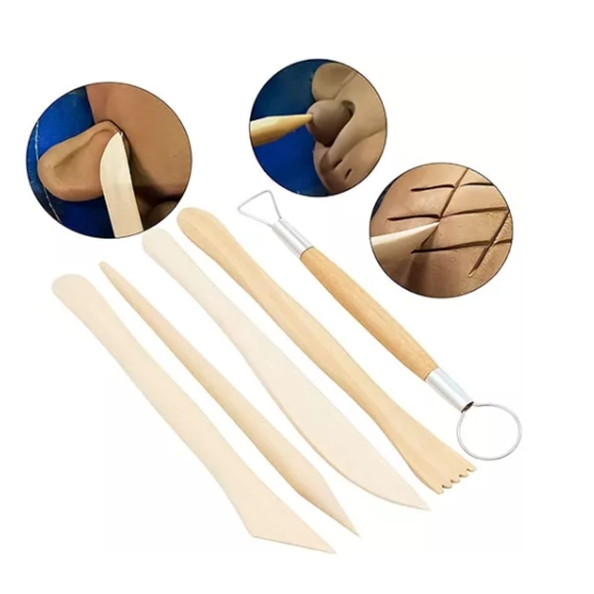 OFERTABKN - Herramientas De Escultura De Cerámica De Arcilla 36 Piezas