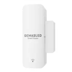 DEMASLED - Sensor Magnético Wifi De Apertura De Puertas Y Ventanas