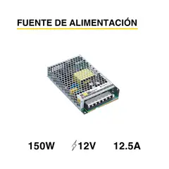 DEMASLED - Fuentes De Poder Switching Transformador Dc 12v 150W