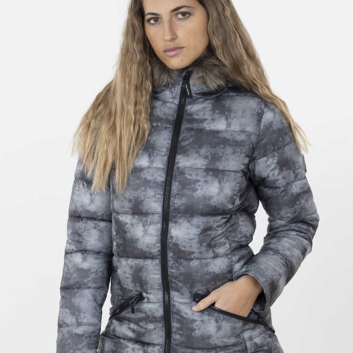 MAUI AND SONS - Parka Tie Dye Mujer Multicolor Maui and Sons