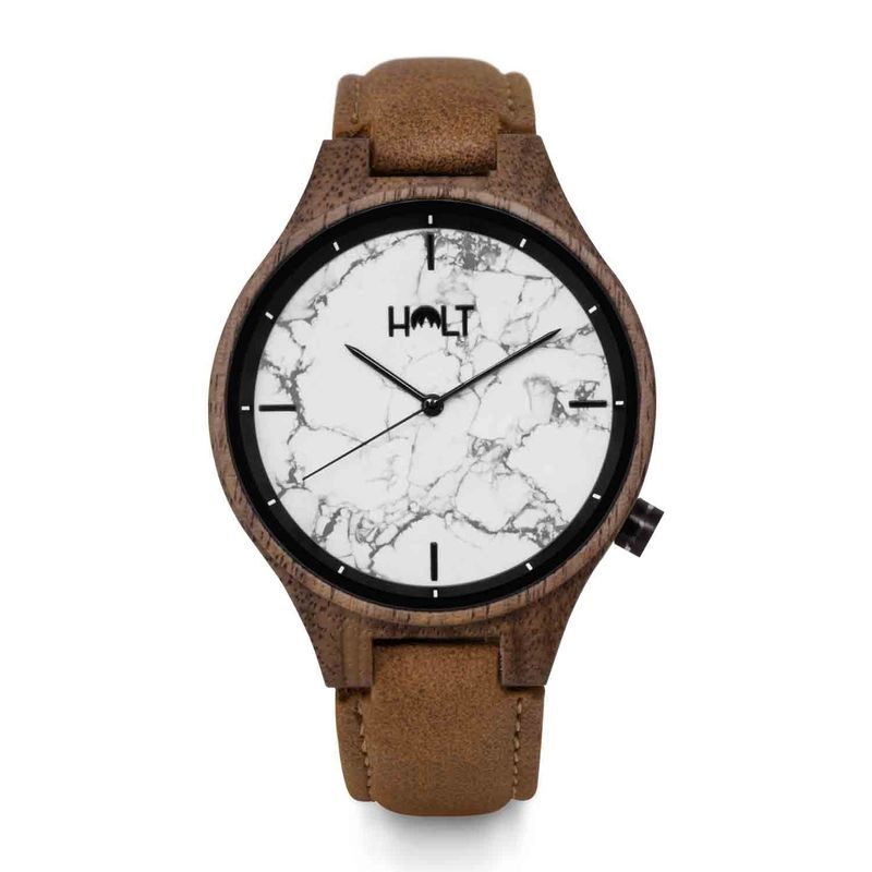 HOLT - Reloj hombre Holt Gryfino madera y mármol