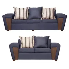 RUZAM MOBEL - SOFAS 3-2 CRETA MARENGO LINO