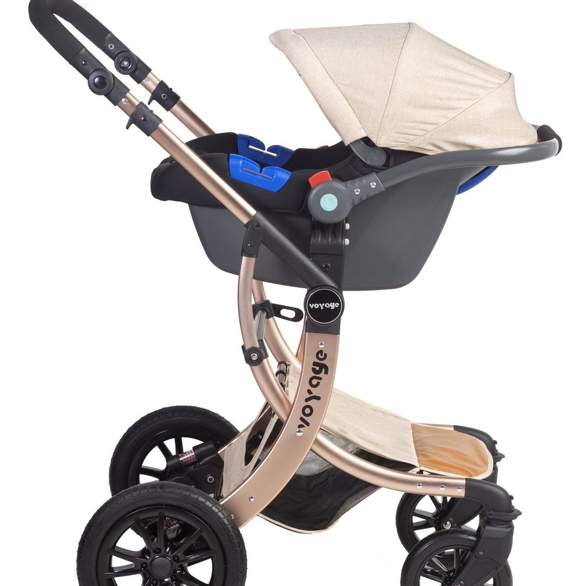 VOYAGE - Coche Travel System Genova Brown