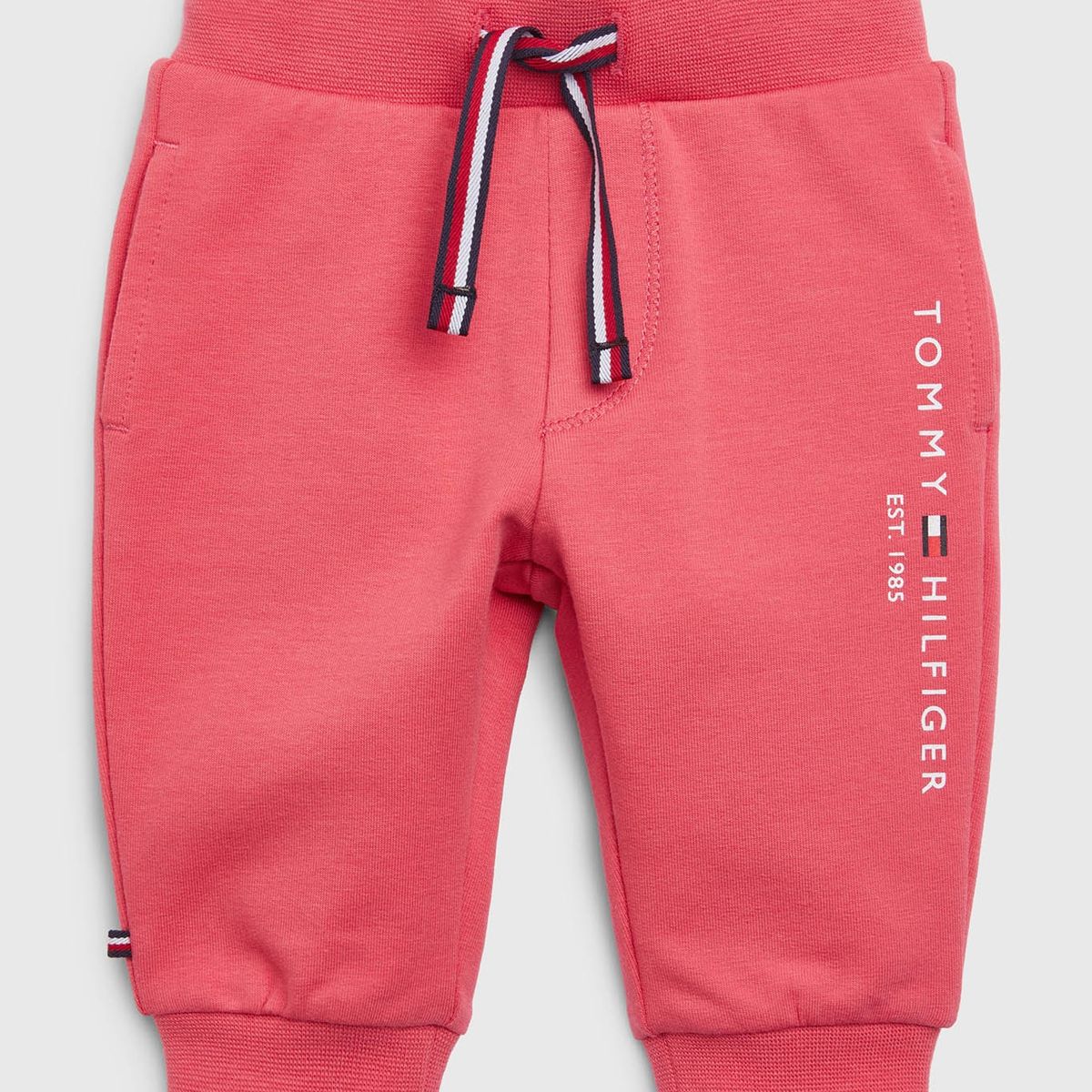 TOMMY HILFIGER - Joggers Essential Baby Logo Rosado Tommy Hilfiger