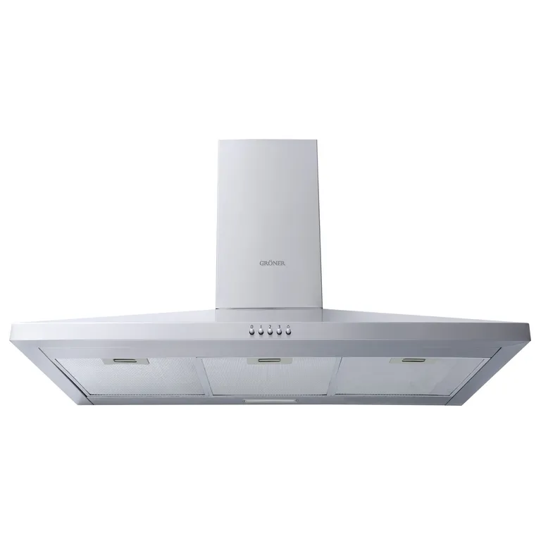GRONER Campana Piramidal Gröner Inox 90cm