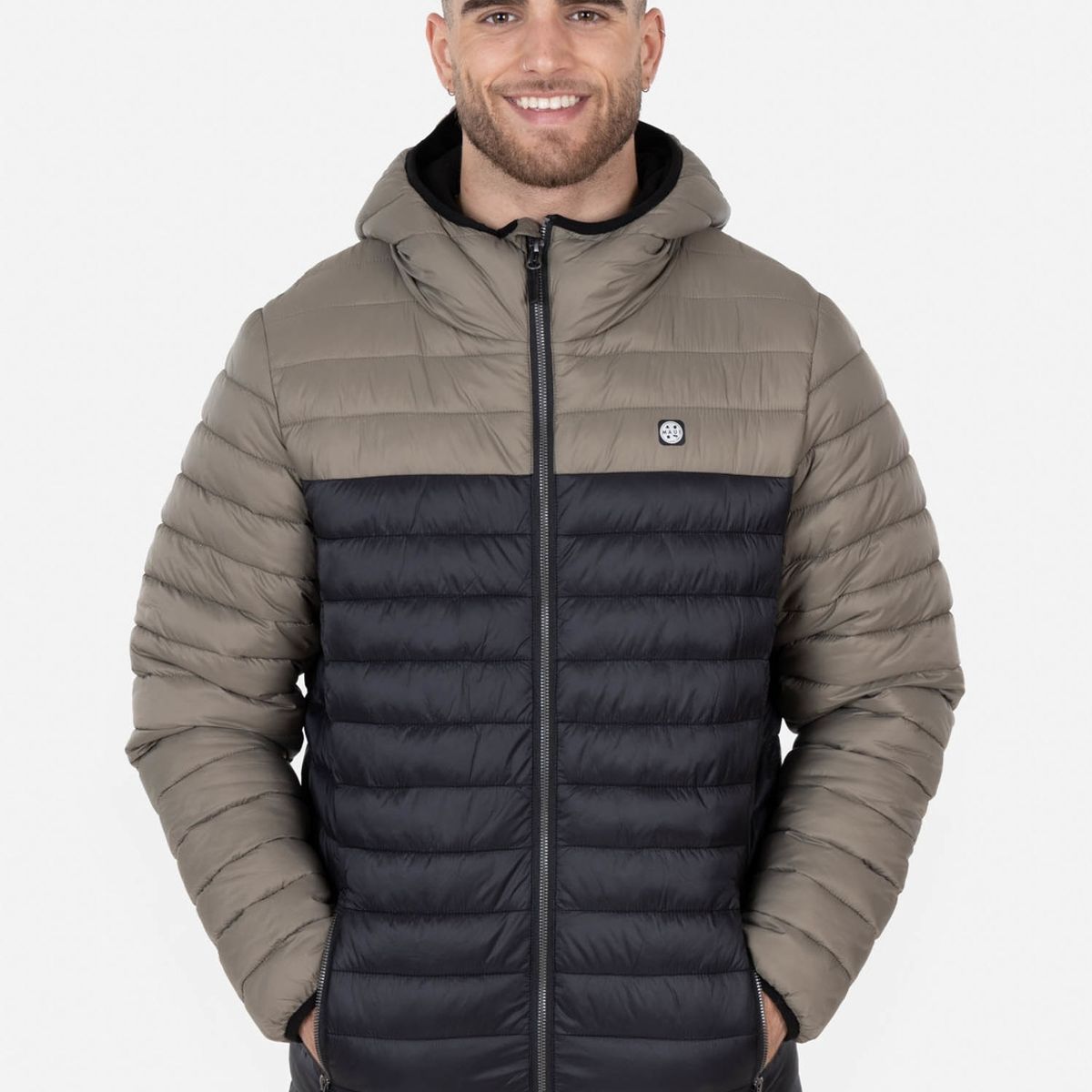 MAUI AND SONS - Parka Inner Polar Hombre Verde Maui and Sons