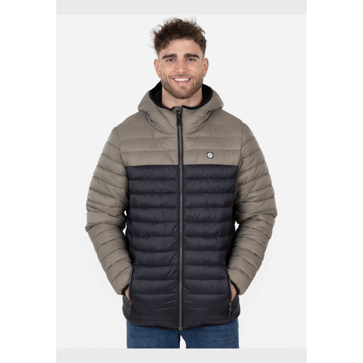 MAUI AND SONS - Parka Inner Polar Hombre Verde Maui and Sons