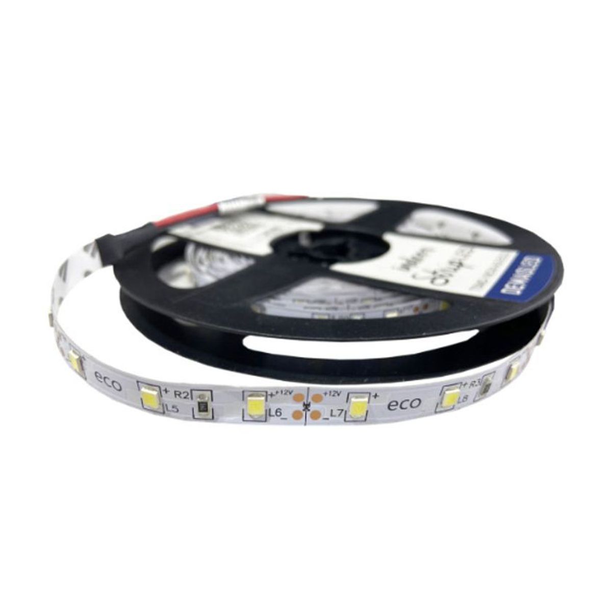 DEMASLED - Cinta Led Tira Luz Cálida Smd2835 12v 4w/m 60 Led/m 5m Ip33